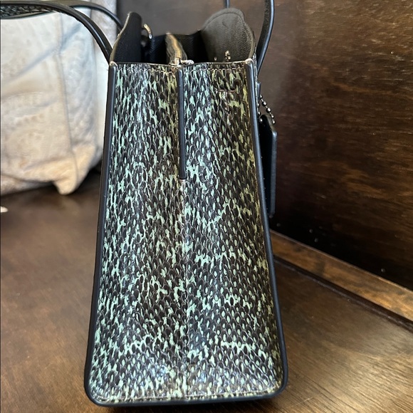 Coach Charlie Carryall 28 In Ombre Snakeskin - Picture 7 of 13